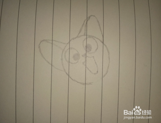 画猫咪的简笔画