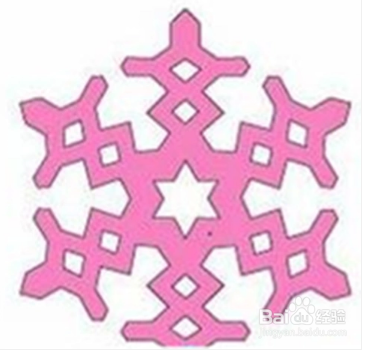 圣诞节的雪花剪纸怎么剪?