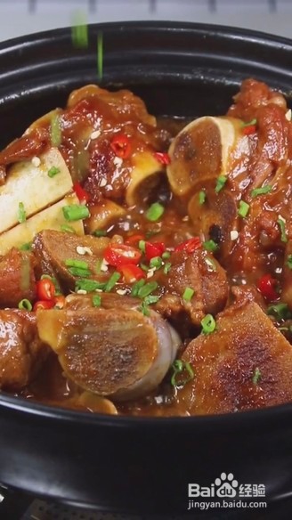 家常炖筒骨的做法