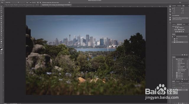 Photoshop内容感知裁剪工具填充旋转教程