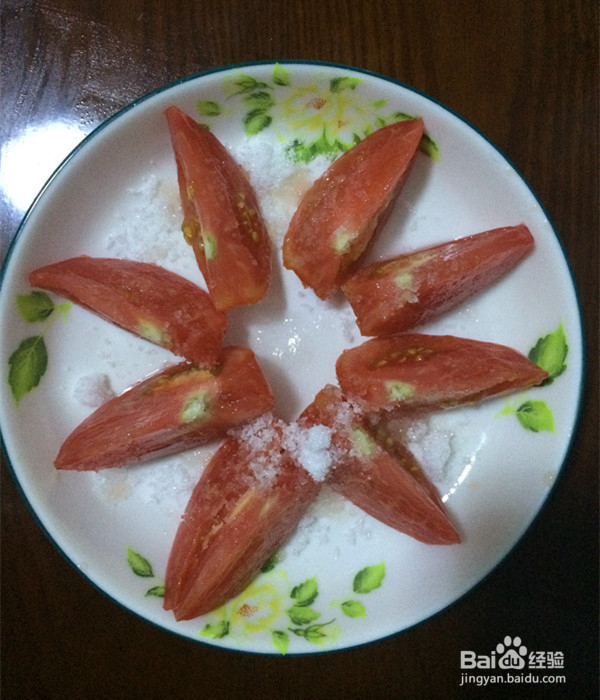如何做凉拌西红柿