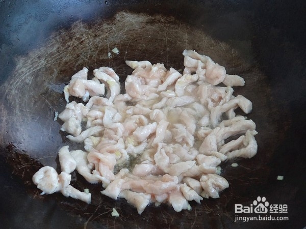 美味青椒白肉丝