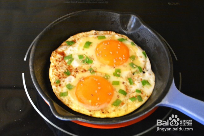 酱油煎蛋的做法