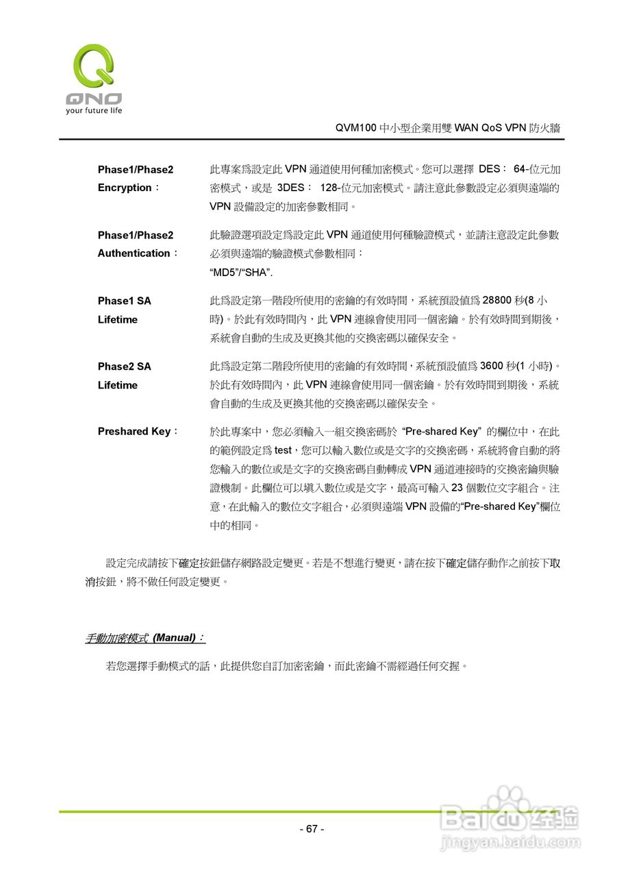 侠诺QVM100路由器使用说明书:[8]
