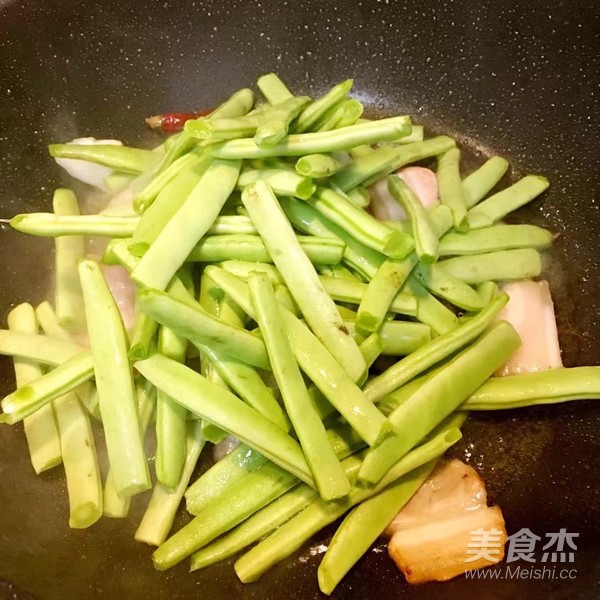 豆角焖面的做法