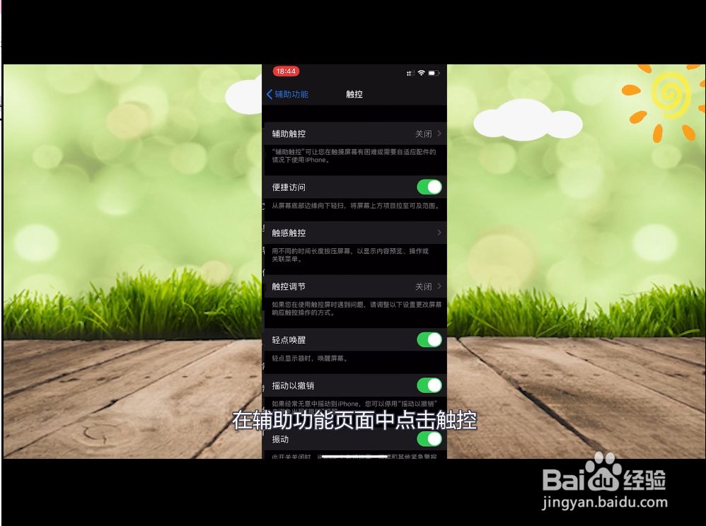 苹果圆浮标怎么设置