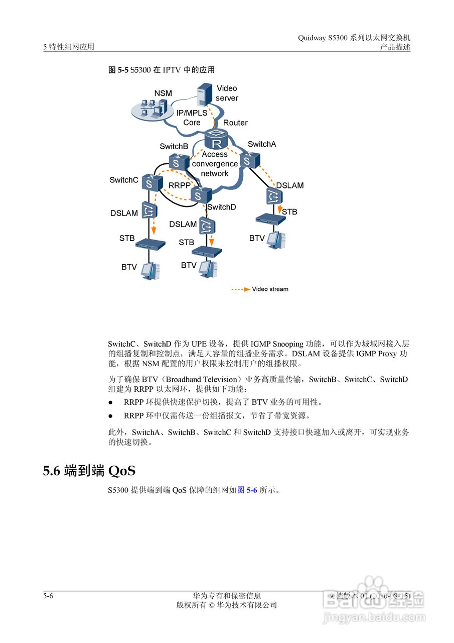 华为 Quidway S5300 系列以太网交换机V100R005C00说明:[6]