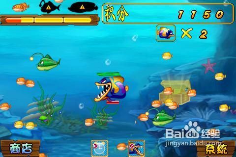 疯狂吞食鱼的游戏攻略