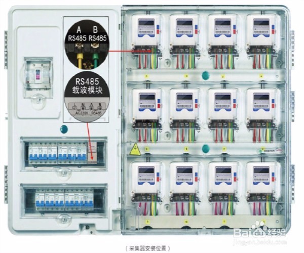 唐管家远程预付费系统采集器安装位置及安装步骤