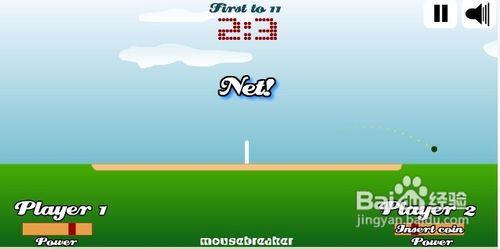 双人网球挑战赛小游戏怎么玩？