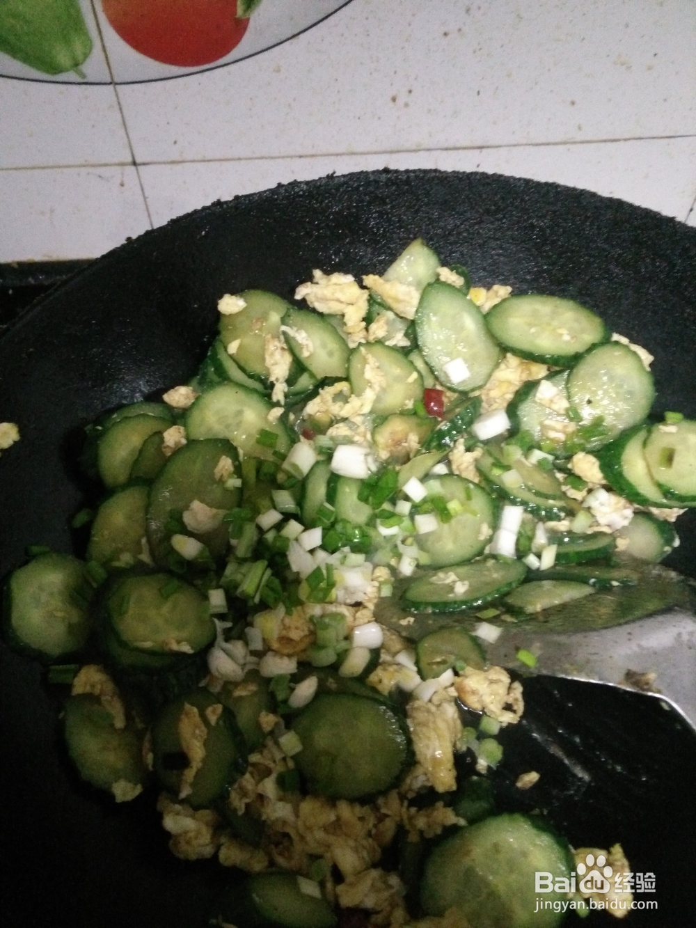 如何炒制黄瓜炒鸡蛋