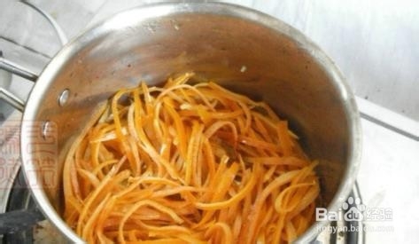 糖渍橙皮丝的攻略