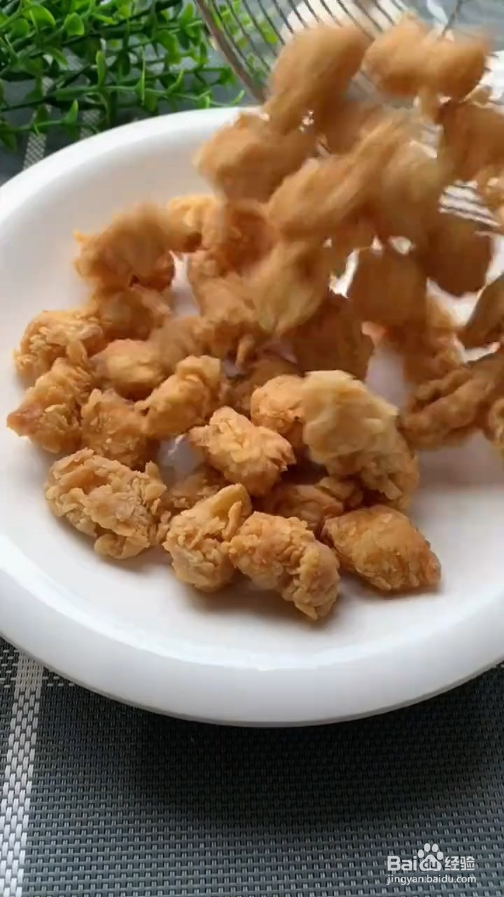 如何制作鸡米花