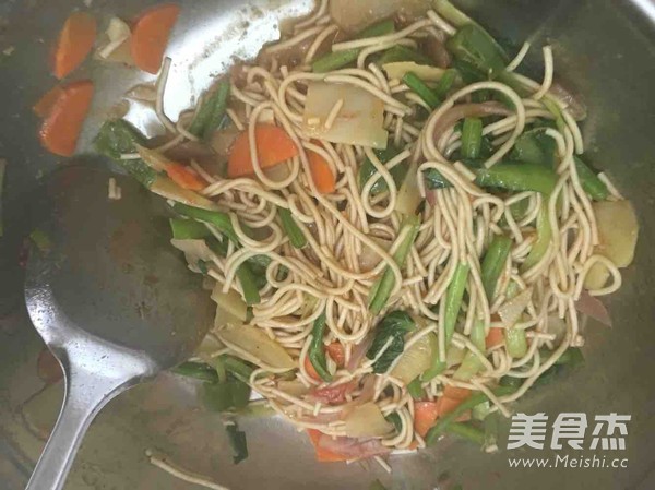 素炒面的家常做法