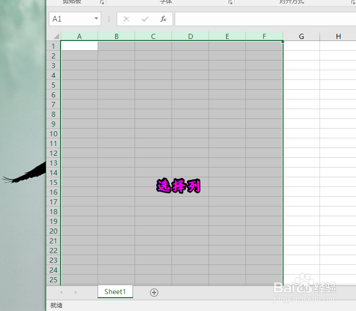 excel表格怎么调整行高和列宽