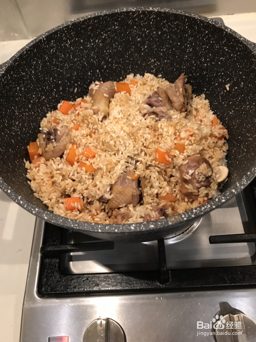 奶奶教你做松茸焖饭