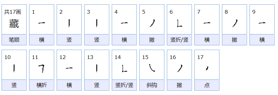 藏的第十笔是什么