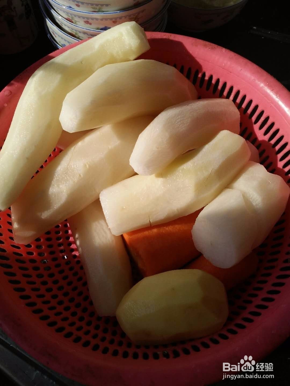 家庭自制萝卜丸子的做法