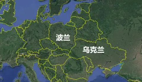 波兰和乌克兰相邻吗