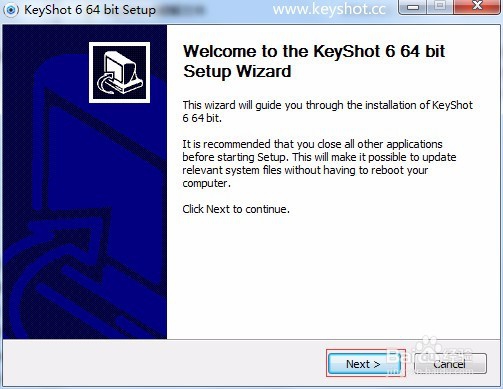 KeyShot 6安装教程