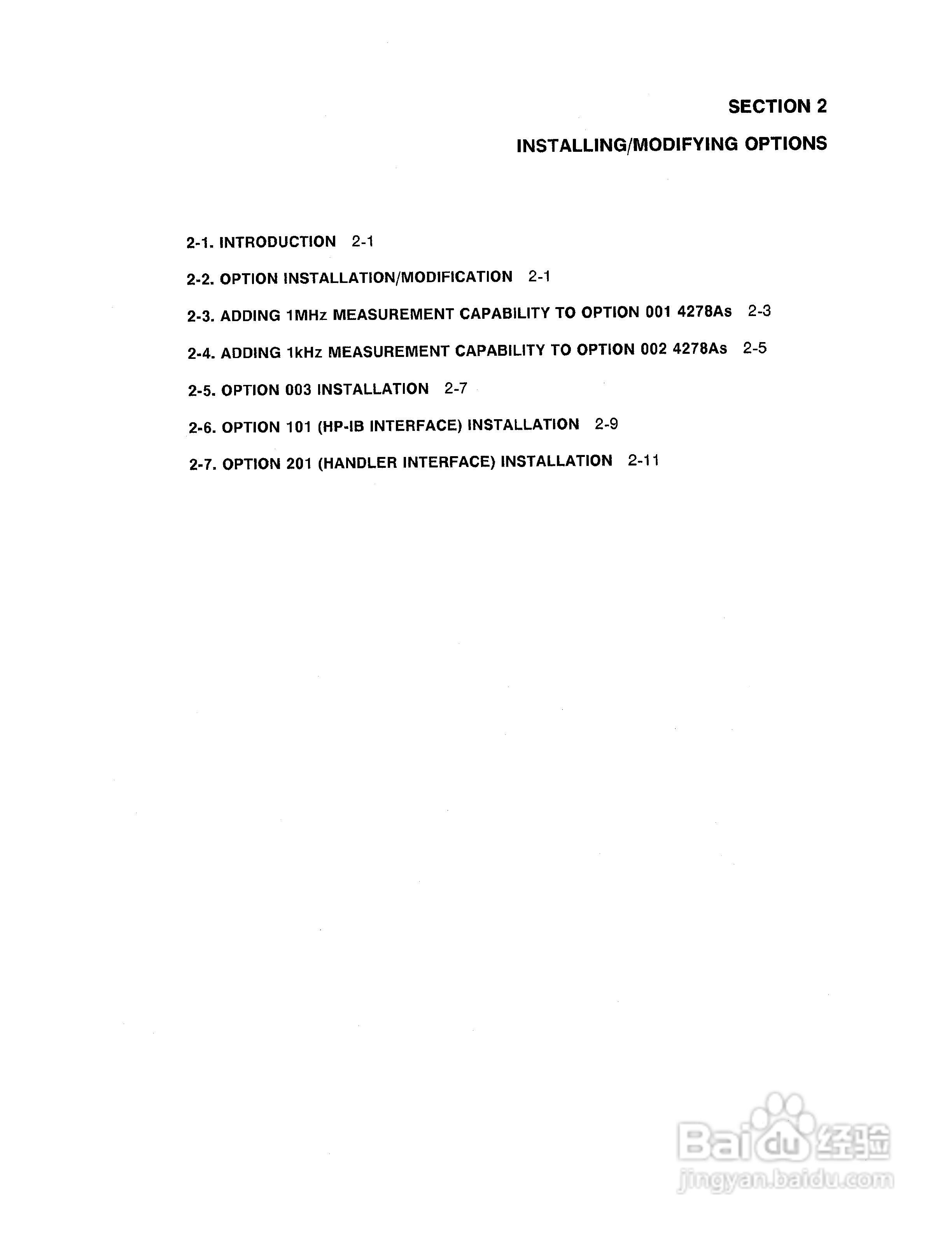 HP 4278A测试电桥使用说明书:[5]