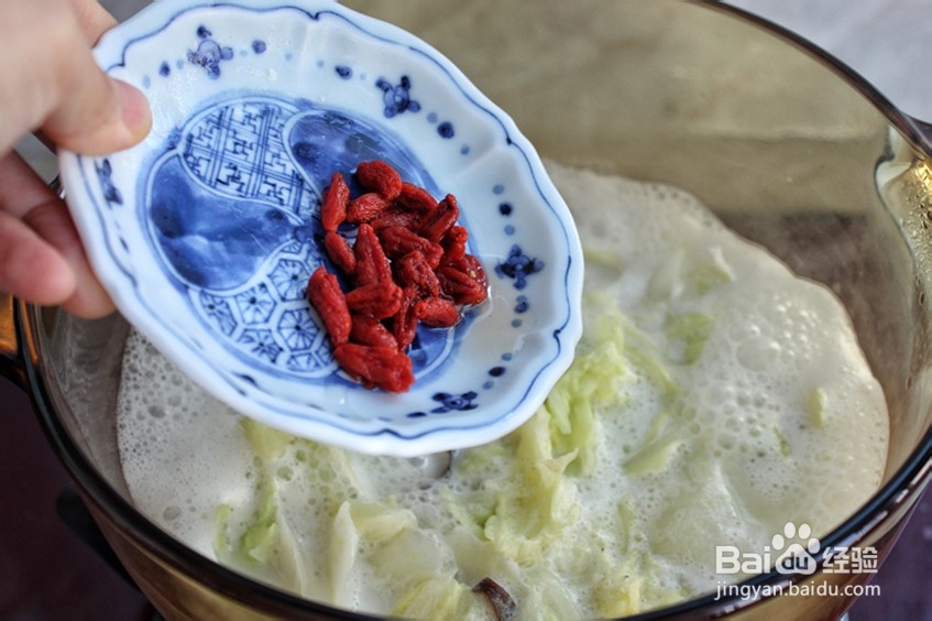 带你做白菜牛奶汤