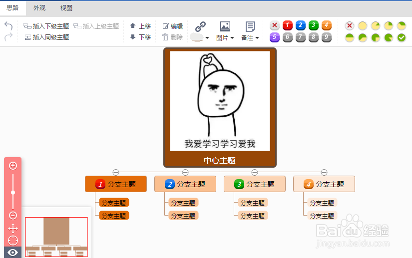 在线版的迅捷思维导图怎么画图？