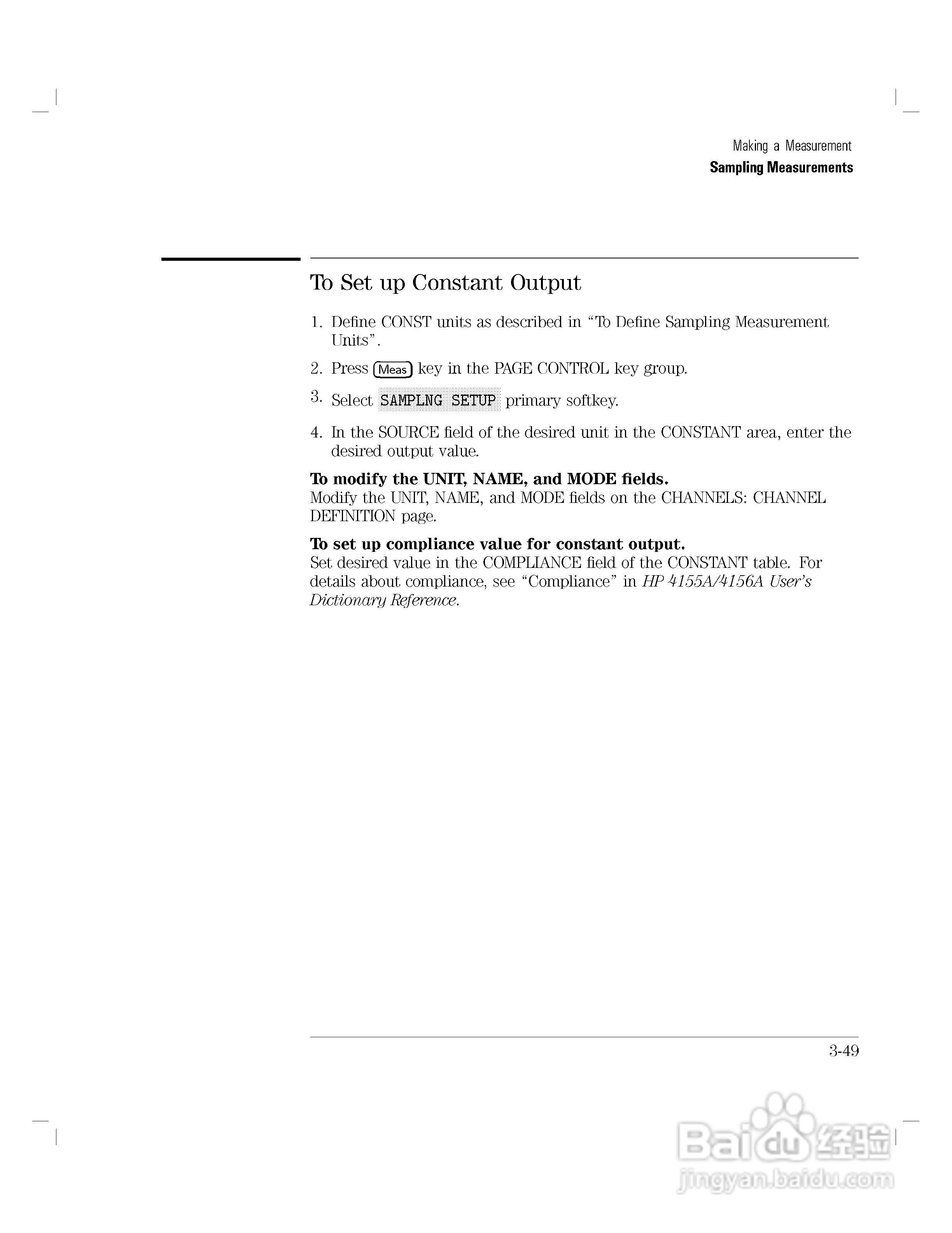 HP 4155A分析仪用户使用手册:[15]