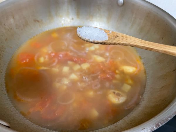 鲜香番茄牛肉面+芝士番茄牛肉焗饭