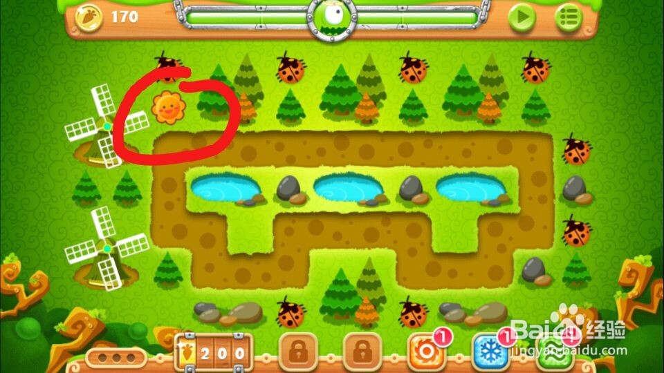 保卫萝卜2地下庄园第18关,D18(153)攻略,金萝卜