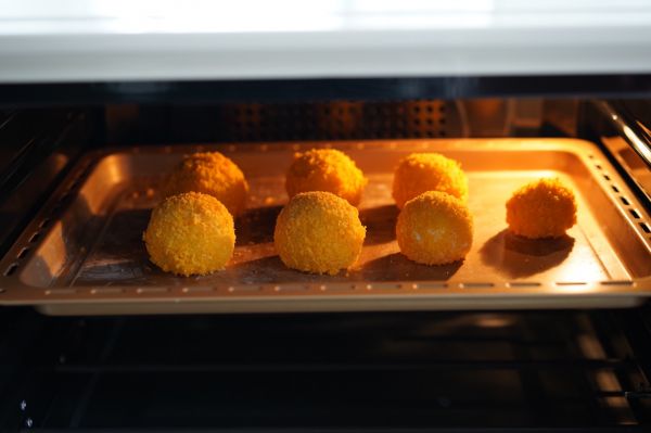 拉丝芝士土豆泥球