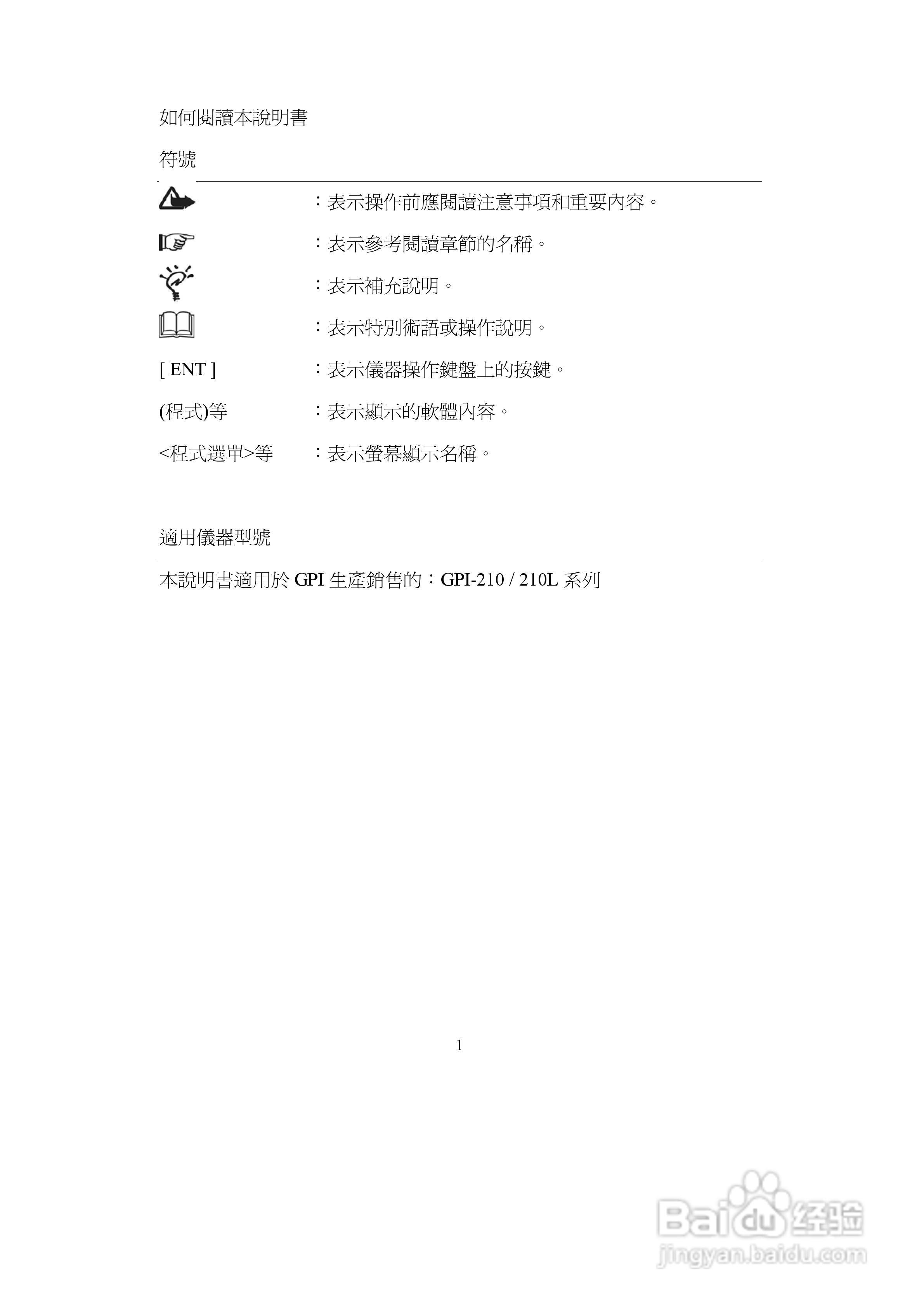 上煇RTS-680/GPI-210 系列全站仪说明书:[1]