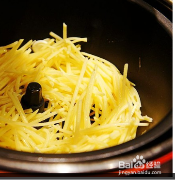 爆炒土豆丝好吃到让人流口水