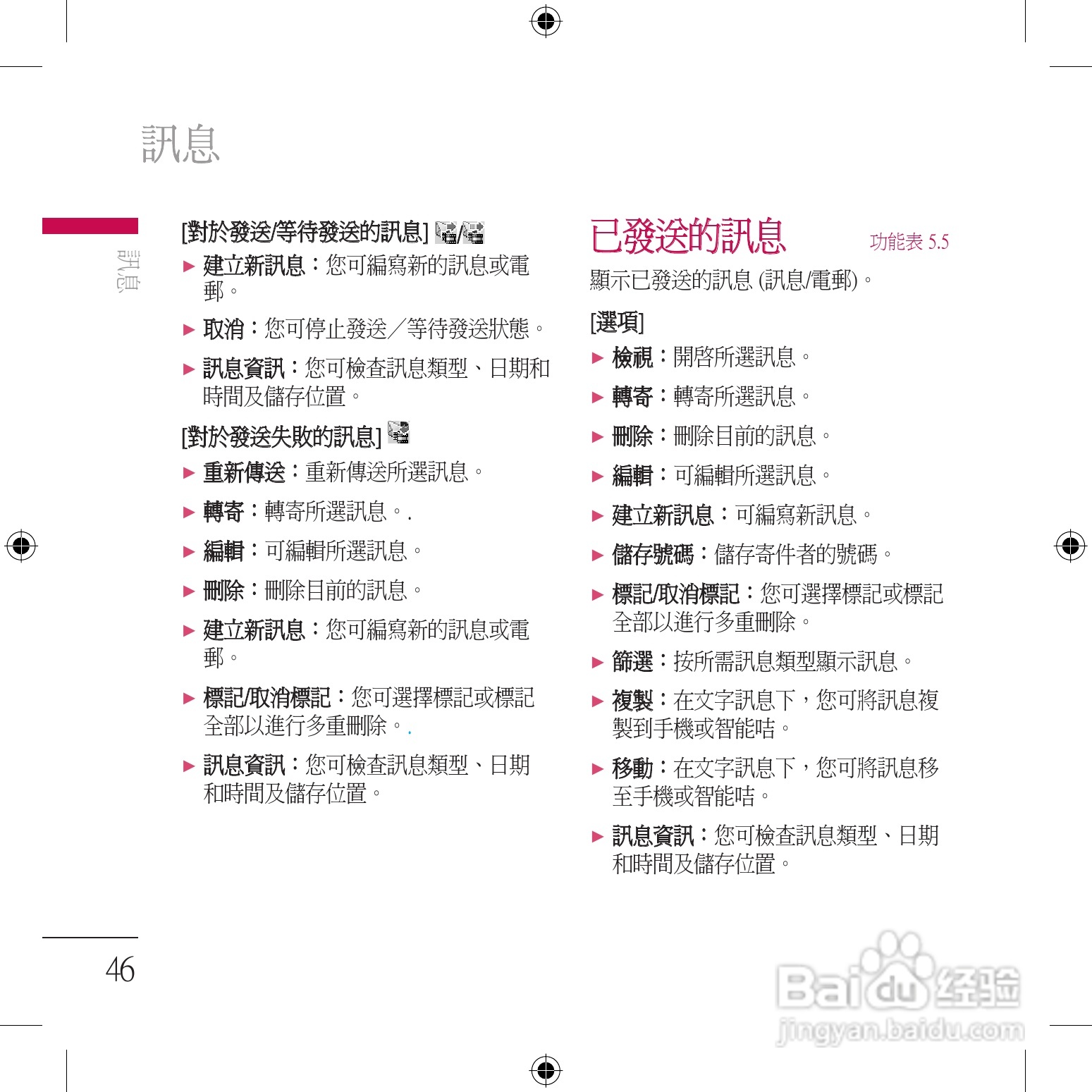 LG KU800手机使用说明书:[5]