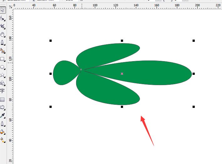 CorelDraw2019制作插画风格仙人掌的方法