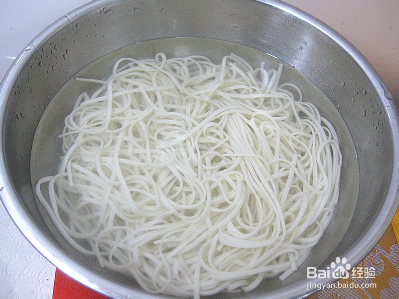 海鲜美味卤面——梅豆鲜虾卤面