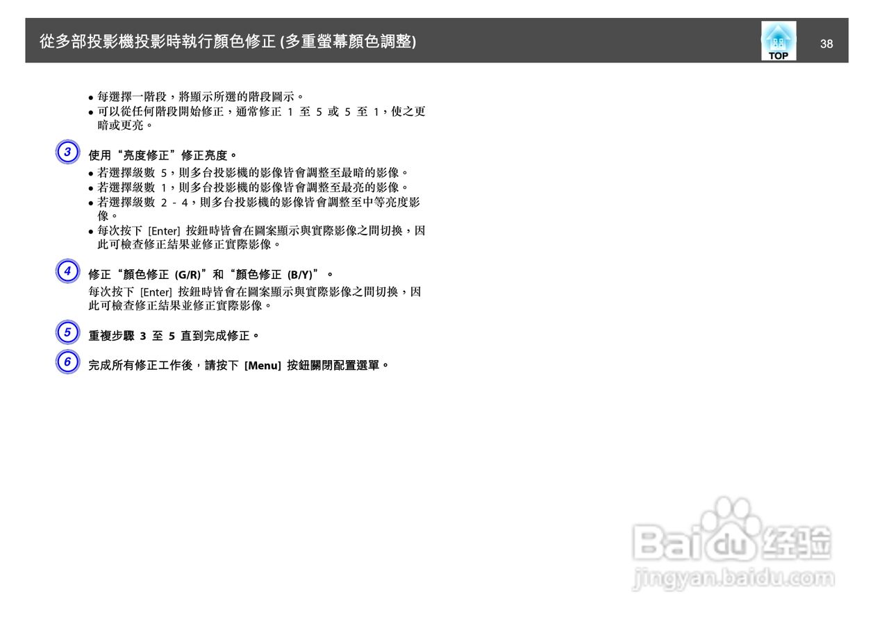 爱普生EB-G5450WU投影机使用说明书:[4]