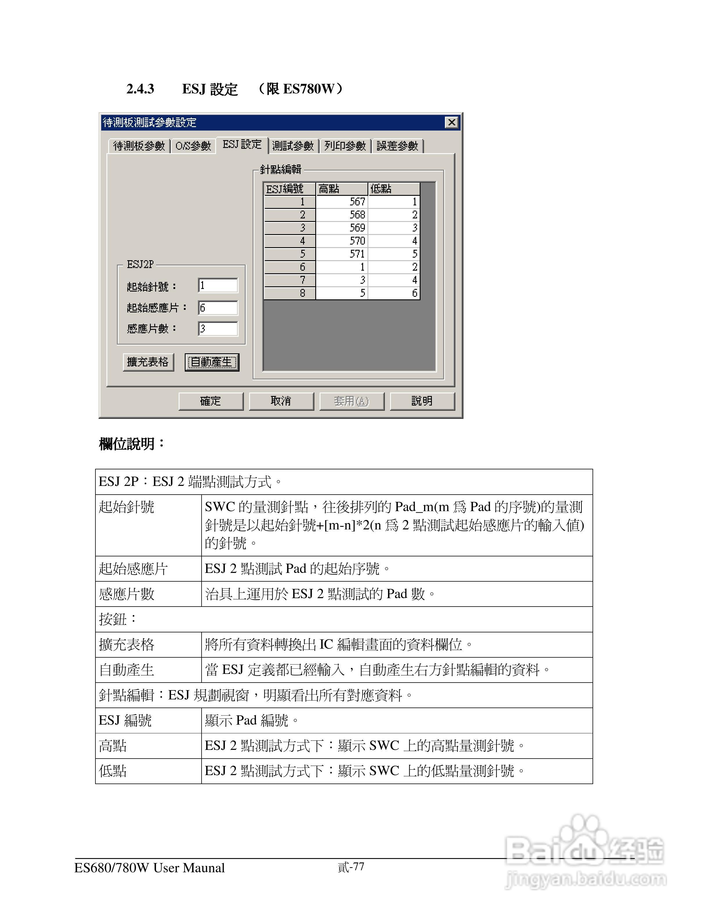 东之源 ES680W ES780W ICT在线测试仪操作手册:[9]
