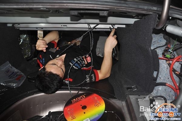 非常城市莞声店赫兹HSK163.4改装宝马523Li音响