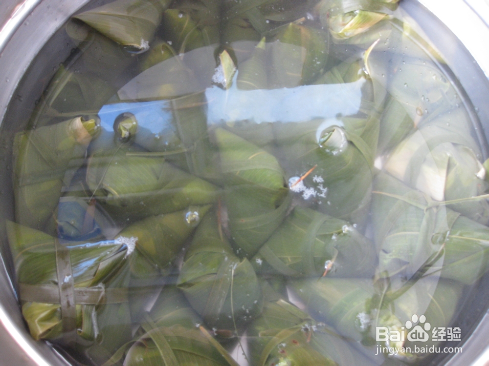 端午节必备的传统美食——蜜豆粽