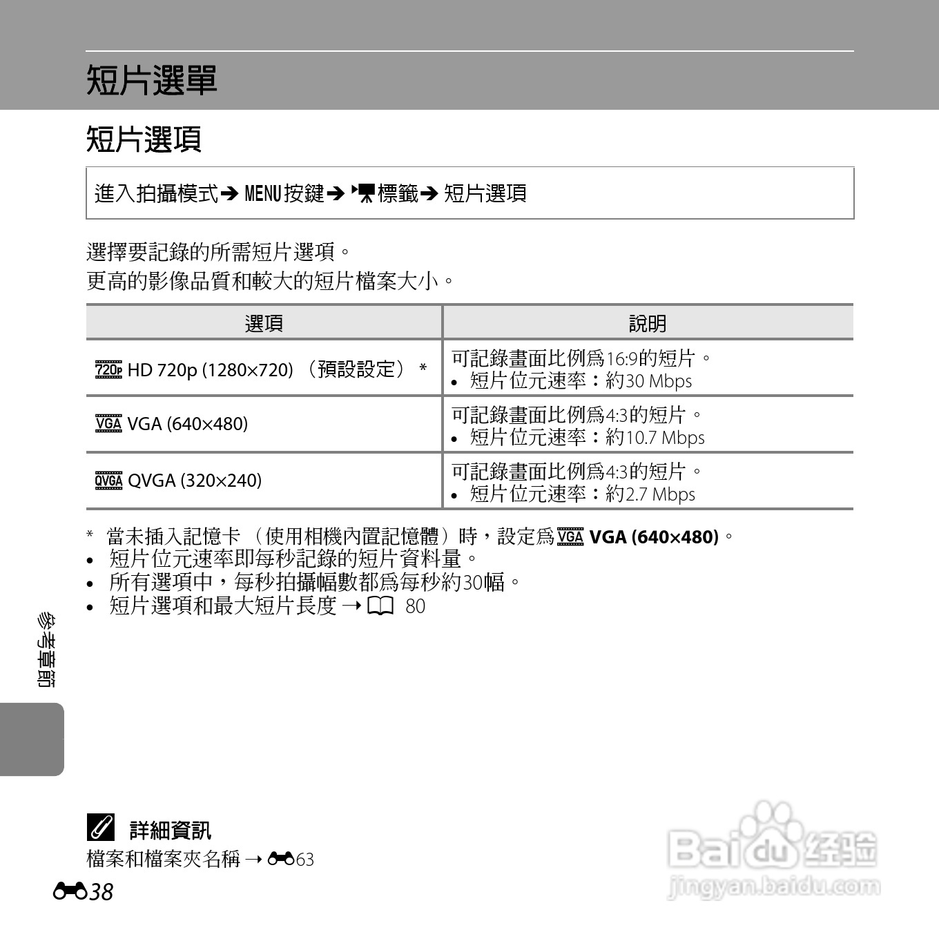 尼康 COOLPIX L25(繁体中文)说明书:[15]