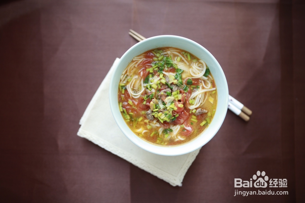 心心念念的牛肉米线