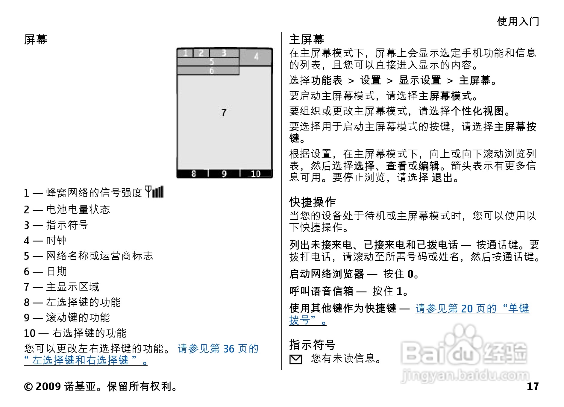 诺基亚Nokia 6700手机使用说明书:[2]