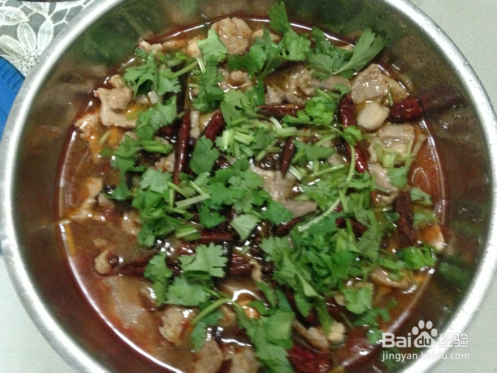 家常川菜：水煮肉片