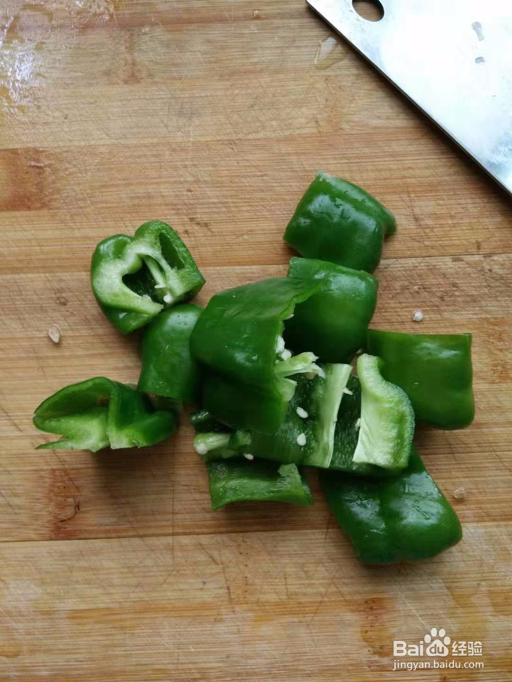 青椒凉拌折耳根