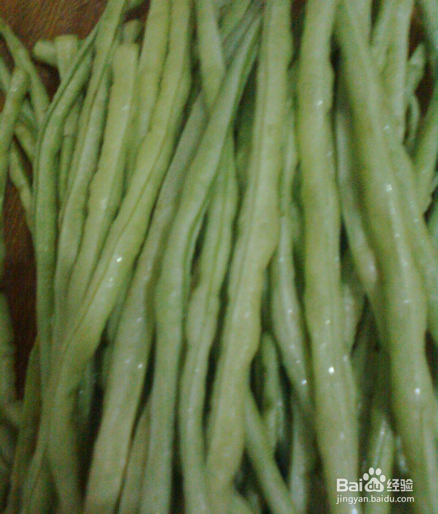 如何制作酸豆角