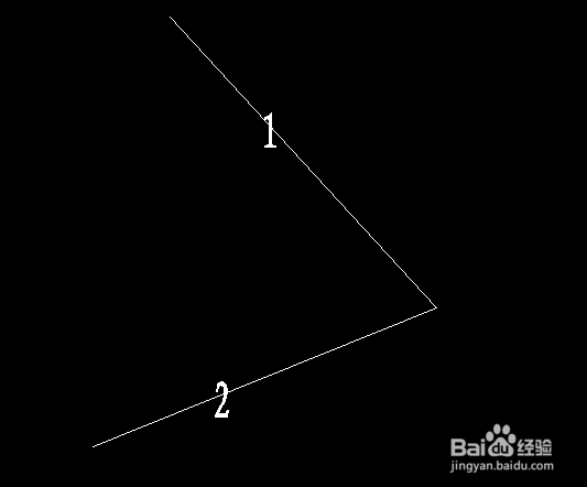 CAD如何同时延长两条直线并且相交