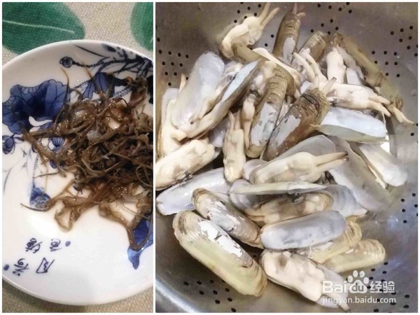 辣炒蛏子的做法