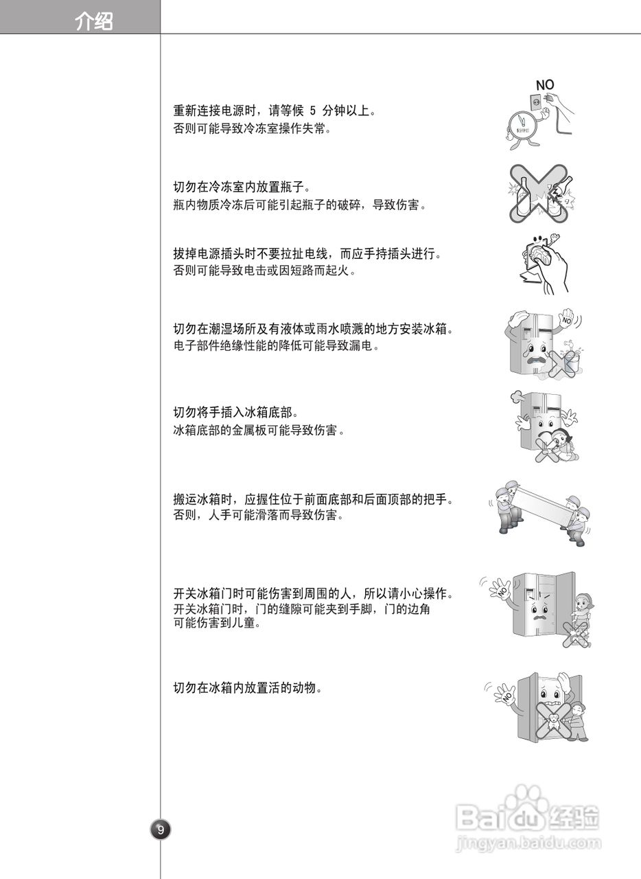 G GR-A2275NRP电冰箱使用说明书:[1]