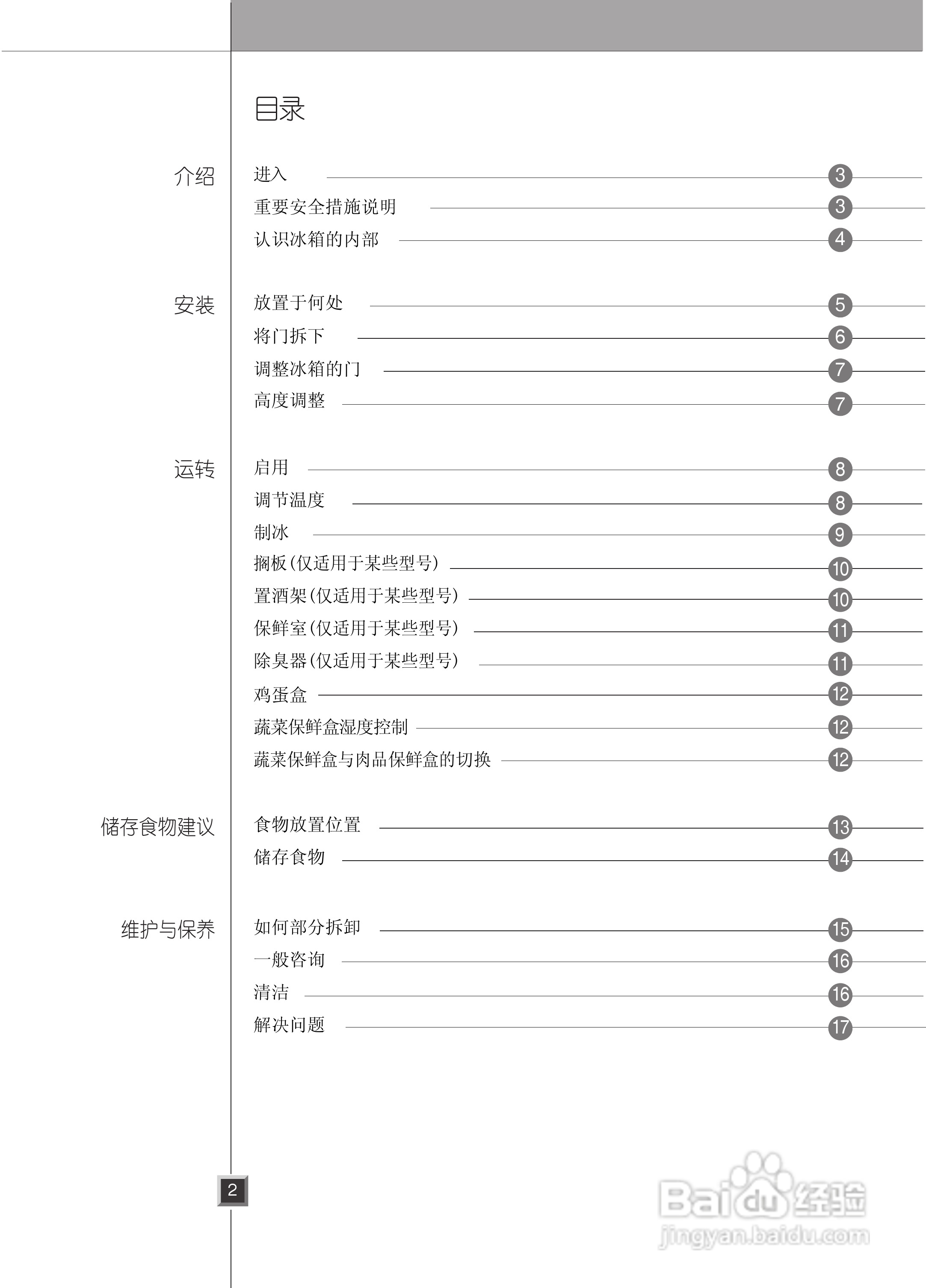 LG GR-B2072GBC电冰箱使用说明书:[1]